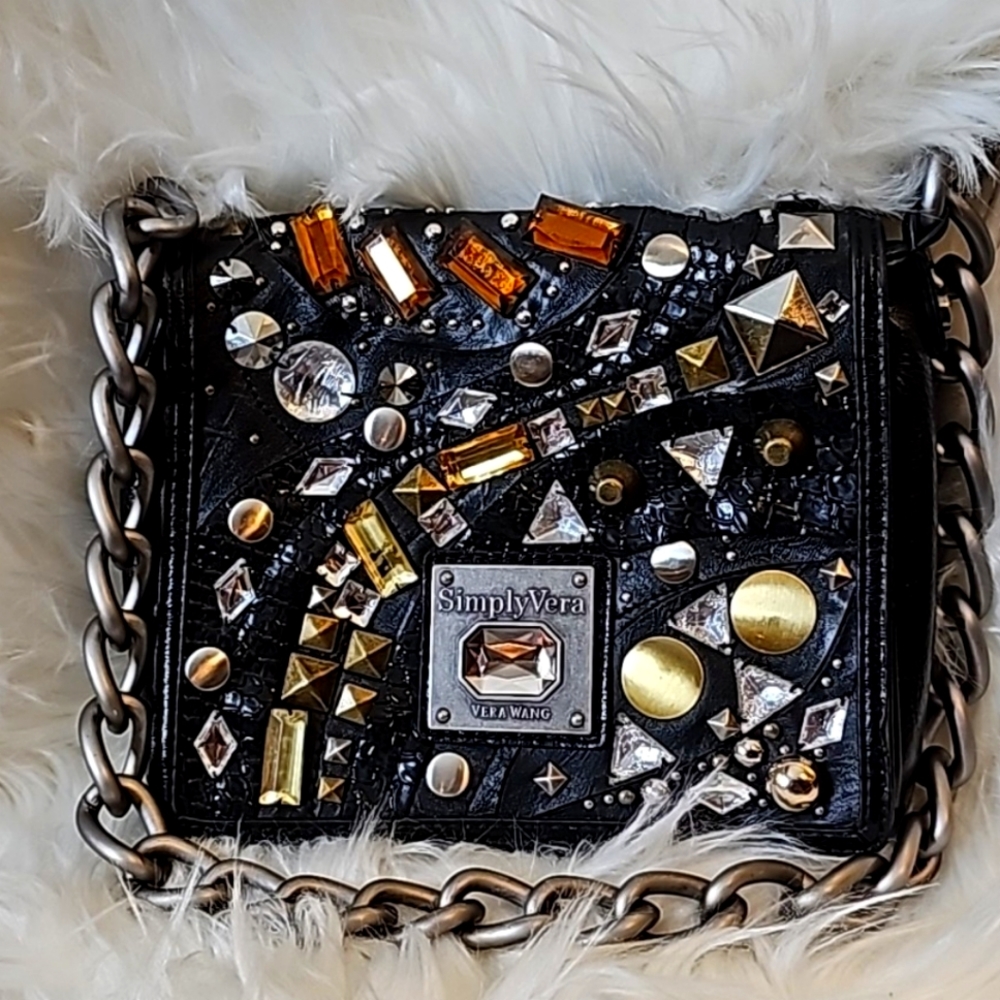 ❣️FINAL DAY SUN❣️Simply Vera Jewel studded bag